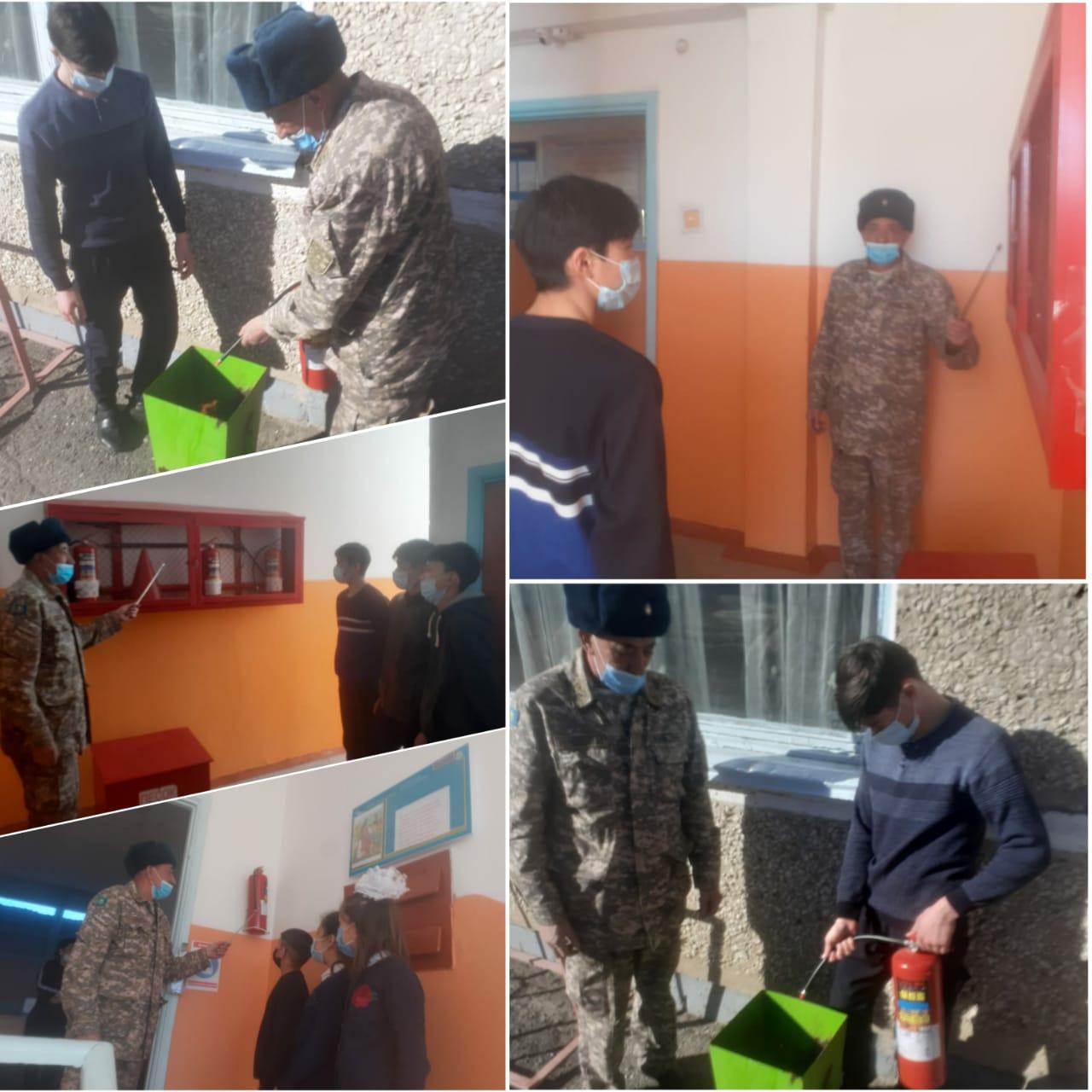 Өрт қауіпсіздігі бойынша түсіндірме жұмысы